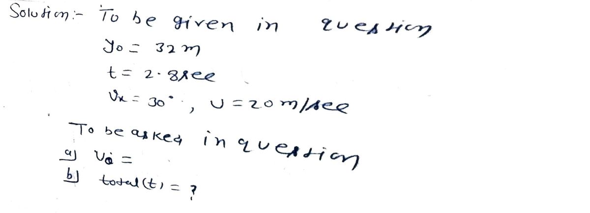 Physics homework question answer, step 1, image 1